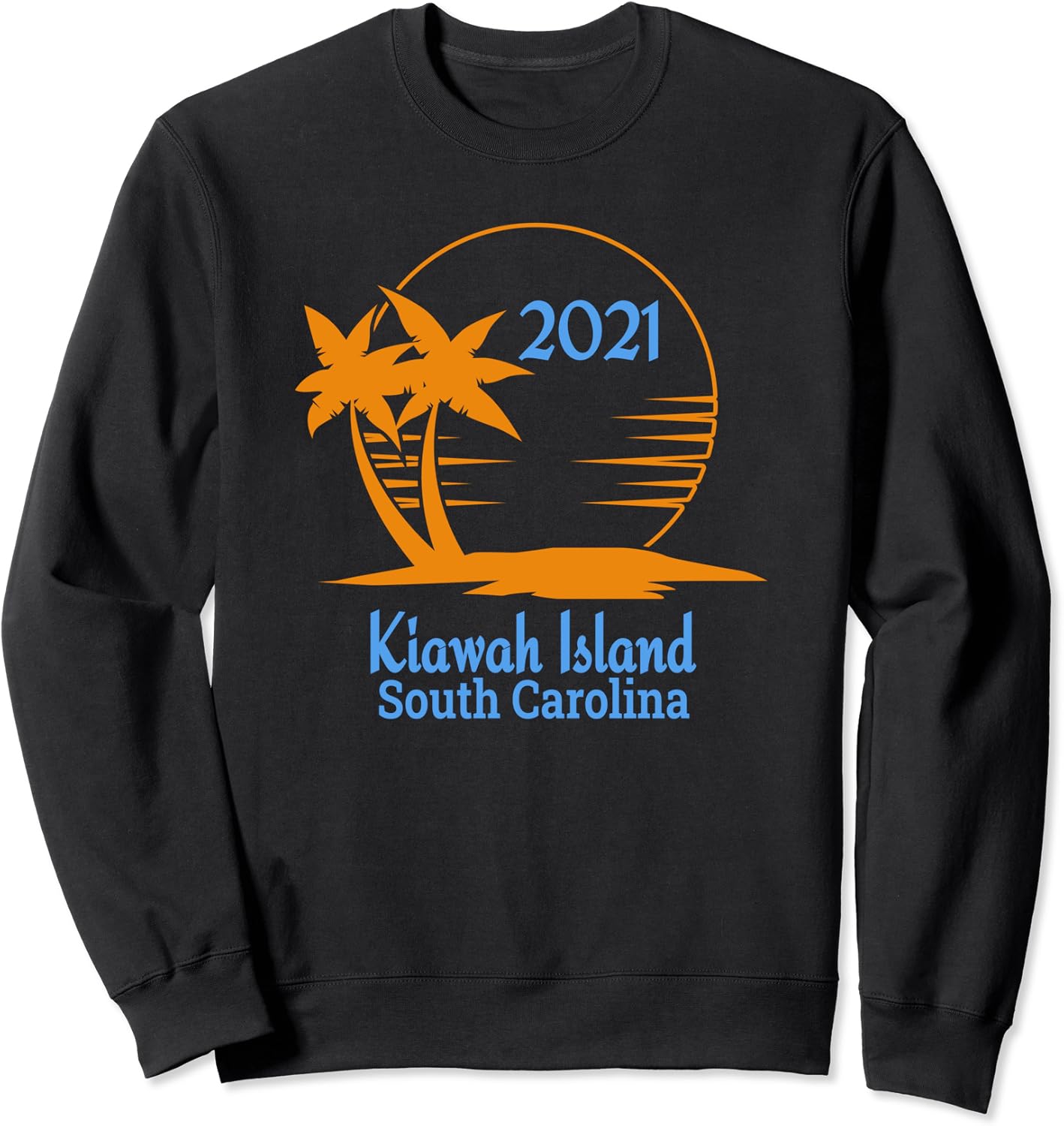 Kiawah Island 2021 Family Vacation Gift Sweatshirt Clothing